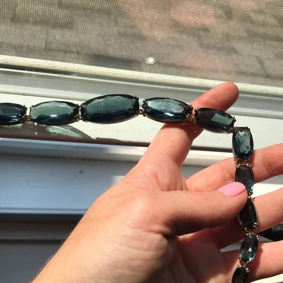 Ellen Tracy Vintage Crystal Stone Necklace - Picture 8 of 8